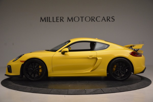 Used 2016 Porsche Cayman GT4 for sale Sold at Bentley Greenwich in Greenwich CT 06830 3