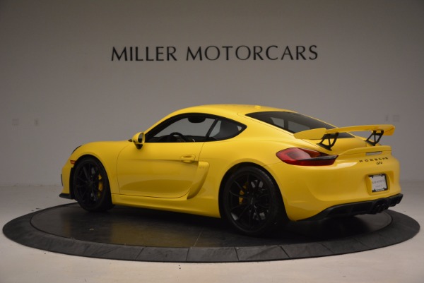 Used 2016 Porsche Cayman GT4 for sale Sold at Bentley Greenwich in Greenwich CT 06830 4