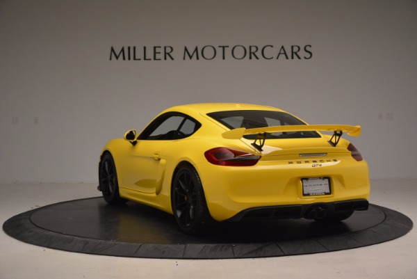 Used 2016 Porsche Cayman GT4 for sale Sold at Bentley Greenwich in Greenwich CT 06830 5