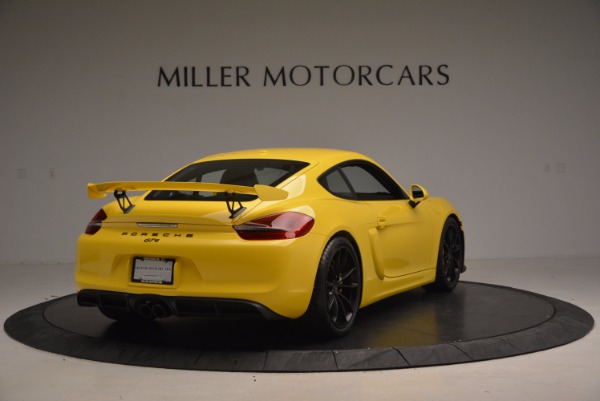 Used 2016 Porsche Cayman GT4 for sale Sold at Bentley Greenwich in Greenwich CT 06830 7