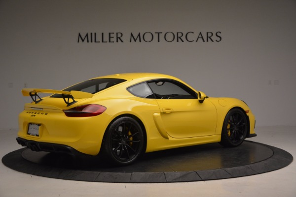 Used 2016 Porsche Cayman GT4 for sale Sold at Bentley Greenwich in Greenwich CT 06830 8