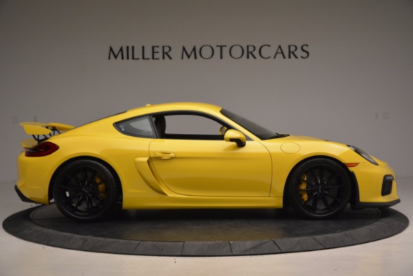 Used 2016 Porsche Cayman GT4 for sale Sold at Bentley Greenwich in Greenwich CT 06830 9