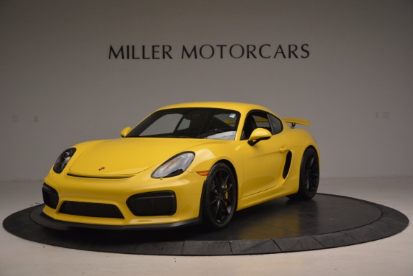 Used 2016 Porsche Cayman GT4 for sale Sold at Bentley Greenwich in Greenwich CT 06830 1