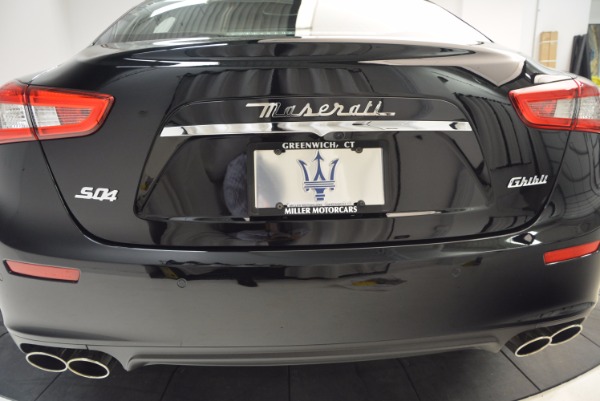 New 2017 Maserati Ghibli Nerissimo Edition S Q4 for sale Sold at Bentley Greenwich in Greenwich CT 06830 28