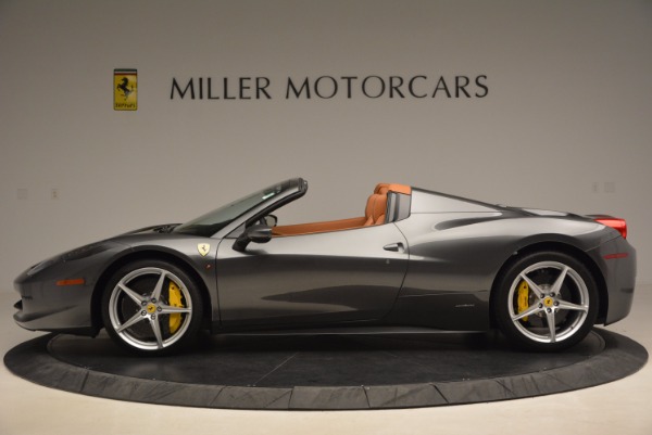 Used 2015 Ferrari 458 Spider for sale Sold at Bentley Greenwich in Greenwich CT 06830 3