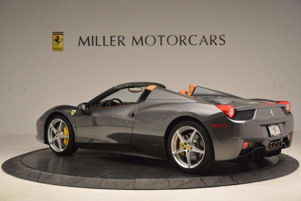 Used 2015 Ferrari 458 Spider for sale Sold at Bentley Greenwich in Greenwich CT 06830 4