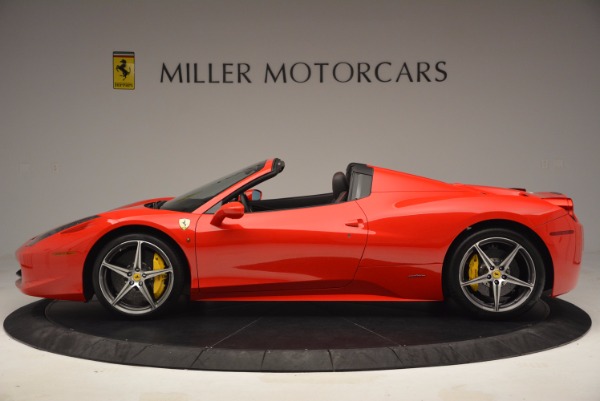 Used 2014 Ferrari 458 Spider for sale Sold at Bentley Greenwich in Greenwich CT 06830 3