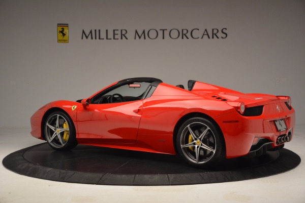Used 2014 Ferrari 458 Spider for sale Sold at Bentley Greenwich in Greenwich CT 06830 4