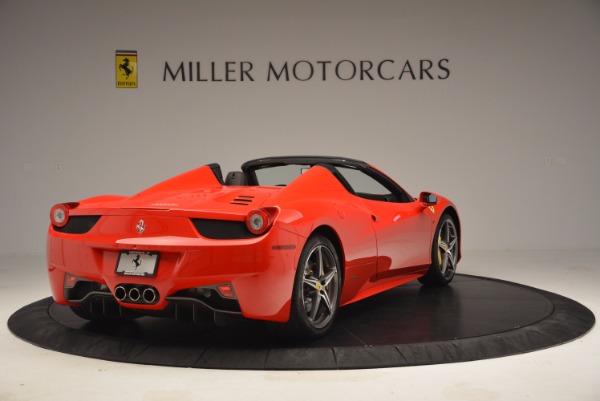 Used 2014 Ferrari 458 Spider for sale Sold at Bentley Greenwich in Greenwich CT 06830 7