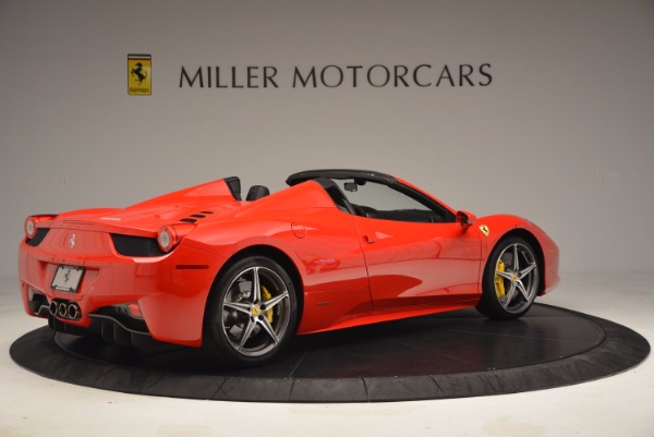 Used 2014 Ferrari 458 Spider for sale Sold at Bentley Greenwich in Greenwich CT 06830 8