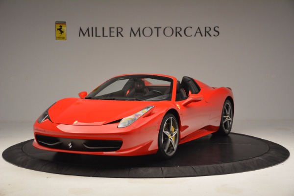 Used 2014 Ferrari 458 Spider for sale Sold at Bentley Greenwich in Greenwich CT 06830 1