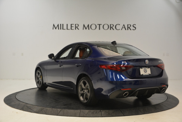 New 2017 Alfa Romeo Giulia Ti Q4 for sale Sold at Bentley Greenwich in Greenwich CT 06830 5