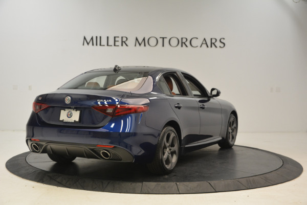 New 2017 Alfa Romeo Giulia Ti Q4 for sale Sold at Bentley Greenwich in Greenwich CT 06830 7