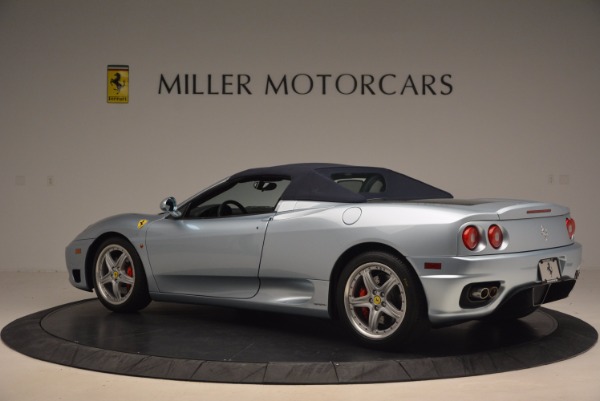 Used 2003 Ferrari 360 Spider 6-Speed Manual for sale Sold at Bentley Greenwich in Greenwich CT 06830 16