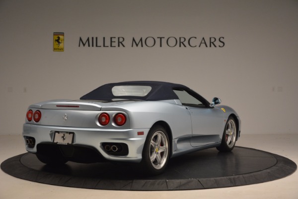 Used 2003 Ferrari 360 Spider 6-Speed Manual for sale Sold at Bentley Greenwich in Greenwich CT 06830 19