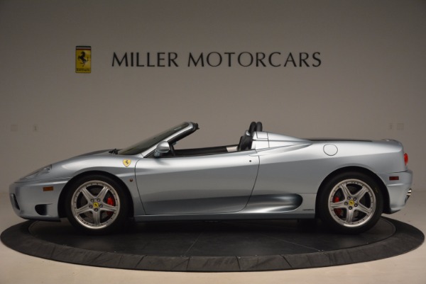 Used 2003 Ferrari 360 Spider 6-Speed Manual for sale Sold at Bentley Greenwich in Greenwich CT 06830 3