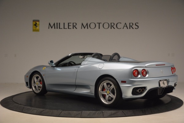 Used 2003 Ferrari 360 Spider 6-Speed Manual for sale Sold at Bentley Greenwich in Greenwich CT 06830 4