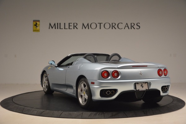 Used 2003 Ferrari 360 Spider 6-Speed Manual for sale Sold at Bentley Greenwich in Greenwich CT 06830 5