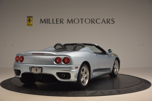 Used 2003 Ferrari 360 Spider 6-Speed Manual for sale Sold at Bentley Greenwich in Greenwich CT 06830 7