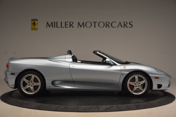Used 2003 Ferrari 360 Spider 6-Speed Manual for sale Sold at Bentley Greenwich in Greenwich CT 06830 9