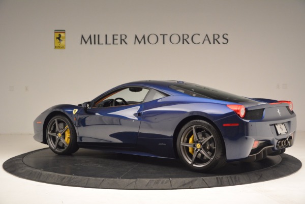 Used 2013 Ferrari 458 Italia for sale Sold at Bentley Greenwich in Greenwich CT 06830 4