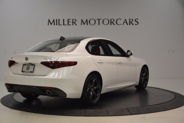 New 2017 Alfa Romeo Giulia Ti Q4 for sale Sold at Bentley Greenwich in Greenwich CT 06830 7