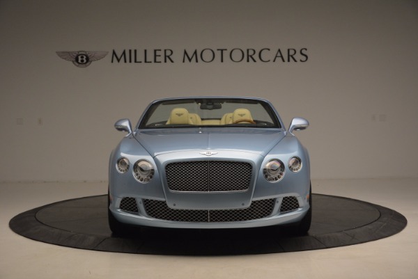 Used 2012 Bentley Continental GTC W12 for sale Sold at Bentley Greenwich in Greenwich CT 06830 12