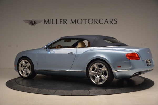 Used 2012 Bentley Continental GTC W12 for sale Sold at Bentley Greenwich in Greenwich CT 06830 16