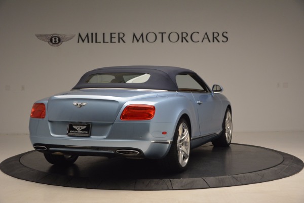 Used 2012 Bentley Continental GTC W12 for sale Sold at Bentley Greenwich in Greenwich CT 06830 19