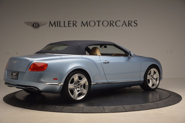 Used 2012 Bentley Continental GTC W12 for sale Sold at Bentley Greenwich in Greenwich CT 06830 20