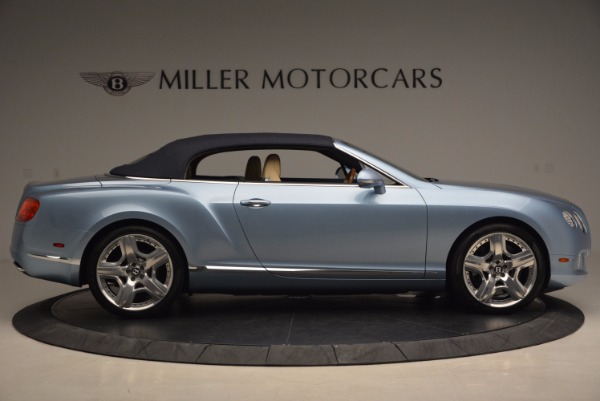 Used 2012 Bentley Continental GTC W12 for sale Sold at Bentley Greenwich in Greenwich CT 06830 21