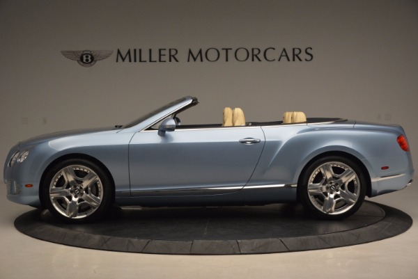 Used 2012 Bentley Continental GTC W12 for sale Sold at Bentley Greenwich in Greenwich CT 06830 3