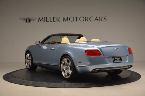 Used 2012 Bentley Continental GTC W12 for sale Sold at Bentley Greenwich in Greenwich CT 06830 5