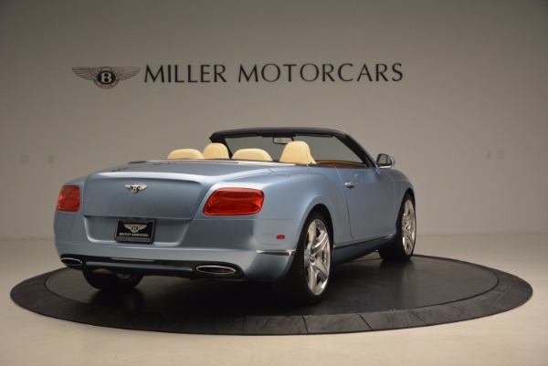 Used 2012 Bentley Continental GTC W12 for sale Sold at Bentley Greenwich in Greenwich CT 06830 7