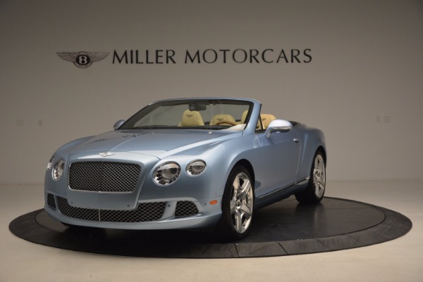 Used 2012 Bentley Continental GTC W12 for sale Sold at Bentley Greenwich in Greenwich CT 06830 1