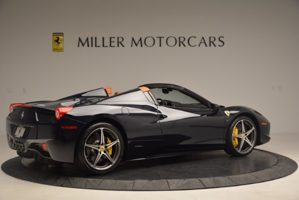 Used 2015 Ferrari 458 Spider for sale Sold at Bentley Greenwich in Greenwich CT 06830 8