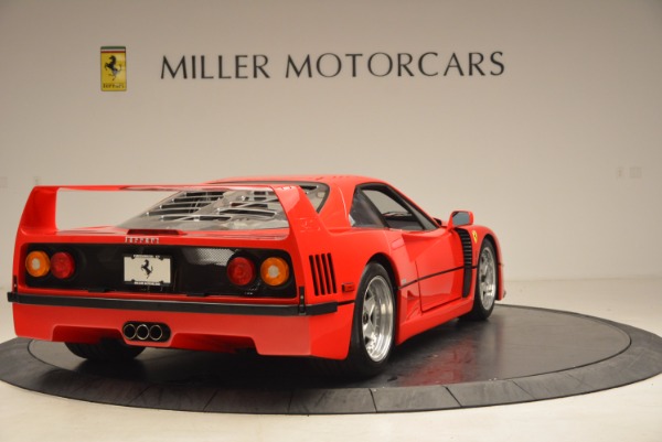 Used 1992 Ferrari F40 for sale Sold at Bentley Greenwich in Greenwich CT 06830 8