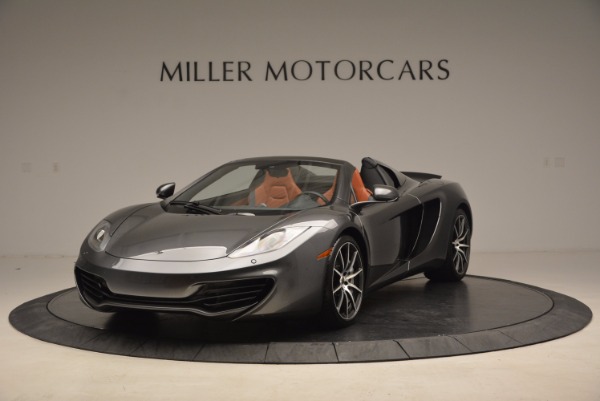 Used 2014 McLaren MP4-12C SPIDER Convertible for sale Sold at Bentley Greenwich in Greenwich CT 06830 2