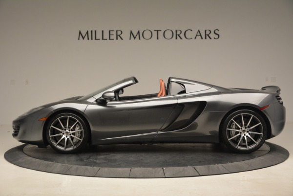 Used 2014 McLaren MP4-12C SPIDER Convertible for sale Sold at Bentley Greenwich in Greenwich CT 06830 3