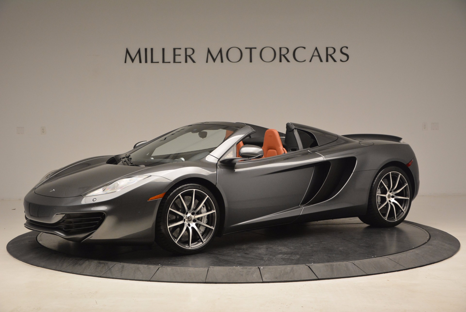Used 2014 McLaren MP4-12C SPIDER Convertible for sale Sold at Bentley Greenwich in Greenwich CT 06830 1