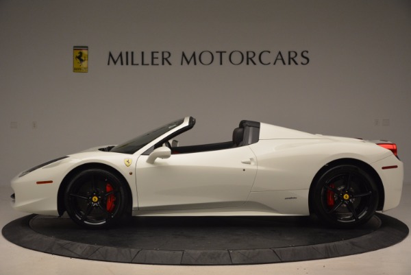 Used 2015 Ferrari 458 Spider for sale Sold at Bentley Greenwich in Greenwich CT 06830 3