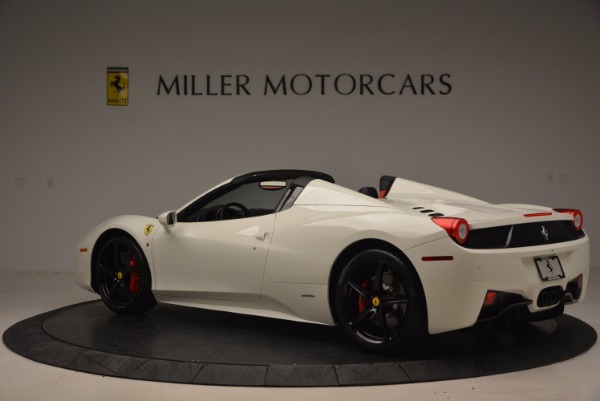 Used 2015 Ferrari 458 Spider for sale Sold at Bentley Greenwich in Greenwich CT 06830 4