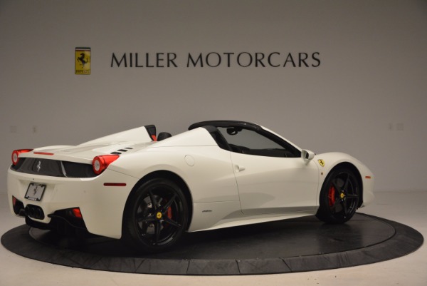 Used 2015 Ferrari 458 Spider for sale Sold at Bentley Greenwich in Greenwich CT 06830 8