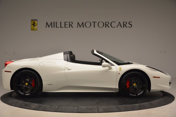 Used 2015 Ferrari 458 Spider for sale Sold at Bentley Greenwich in Greenwich CT 06830 9