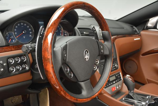Used 2012 Maserati GranTurismo for sale Sold at Bentley Greenwich in Greenwich CT 06830 24