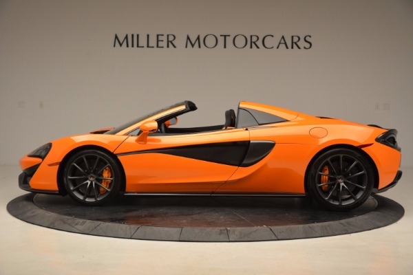 New 2018 McLaren 570S Spider for sale Sold at Bentley Greenwich in Greenwich CT 06830 3