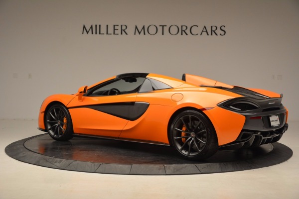 New 2018 McLaren 570S Spider for sale Sold at Bentley Greenwich in Greenwich CT 06830 4