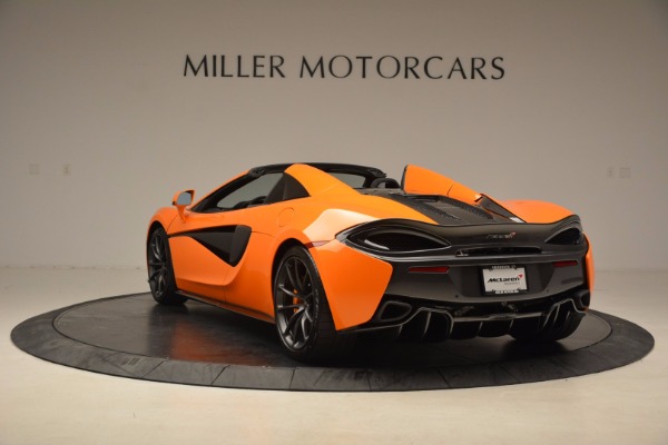 New 2018 McLaren 570S Spider for sale Sold at Bentley Greenwich in Greenwich CT 06830 5