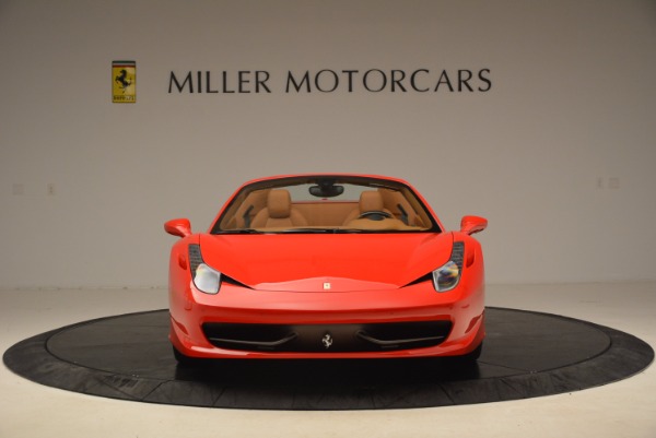 Used 2012 Ferrari 458 Spider for sale Sold at Bentley Greenwich in Greenwich CT 06830 12