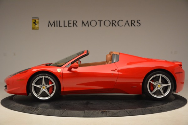 Used 2012 Ferrari 458 Spider for sale Sold at Bentley Greenwich in Greenwich CT 06830 3